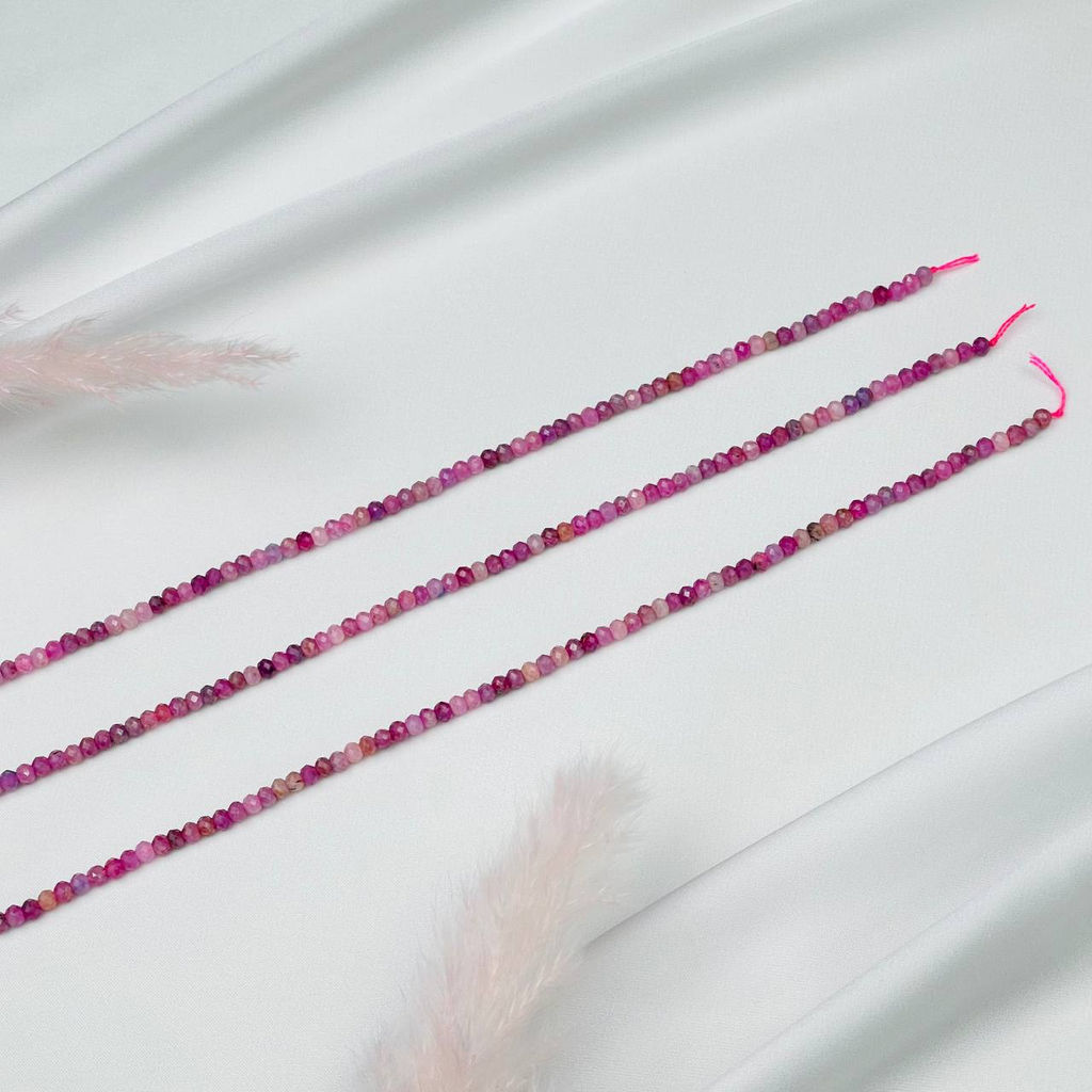 Бусины для украшений из Сапфира микс 39 см