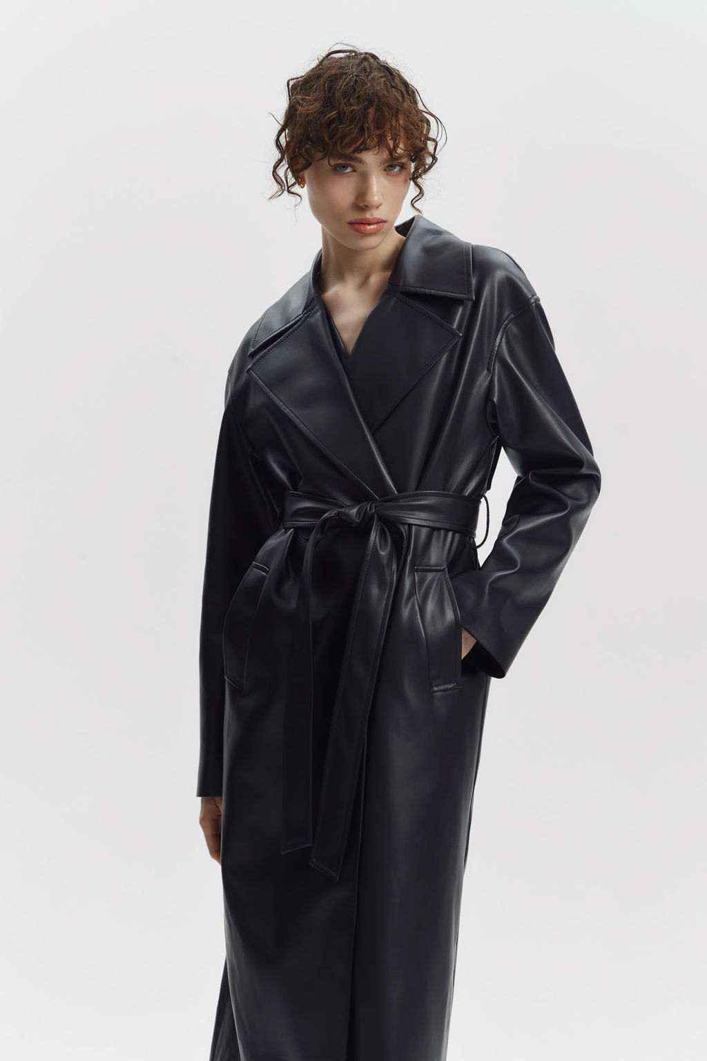 Тренч из экокожи - Mollis фото 2