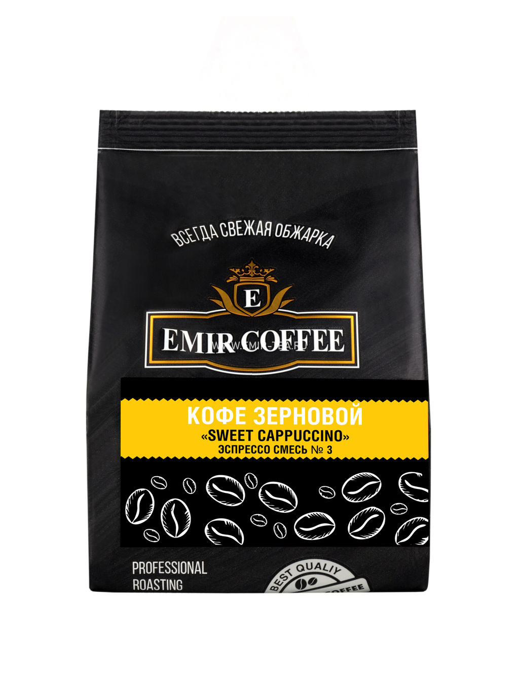 Кофе в зернах Sweet cappuccino (эспрессо смесь №3) - Emir Tea фото 2