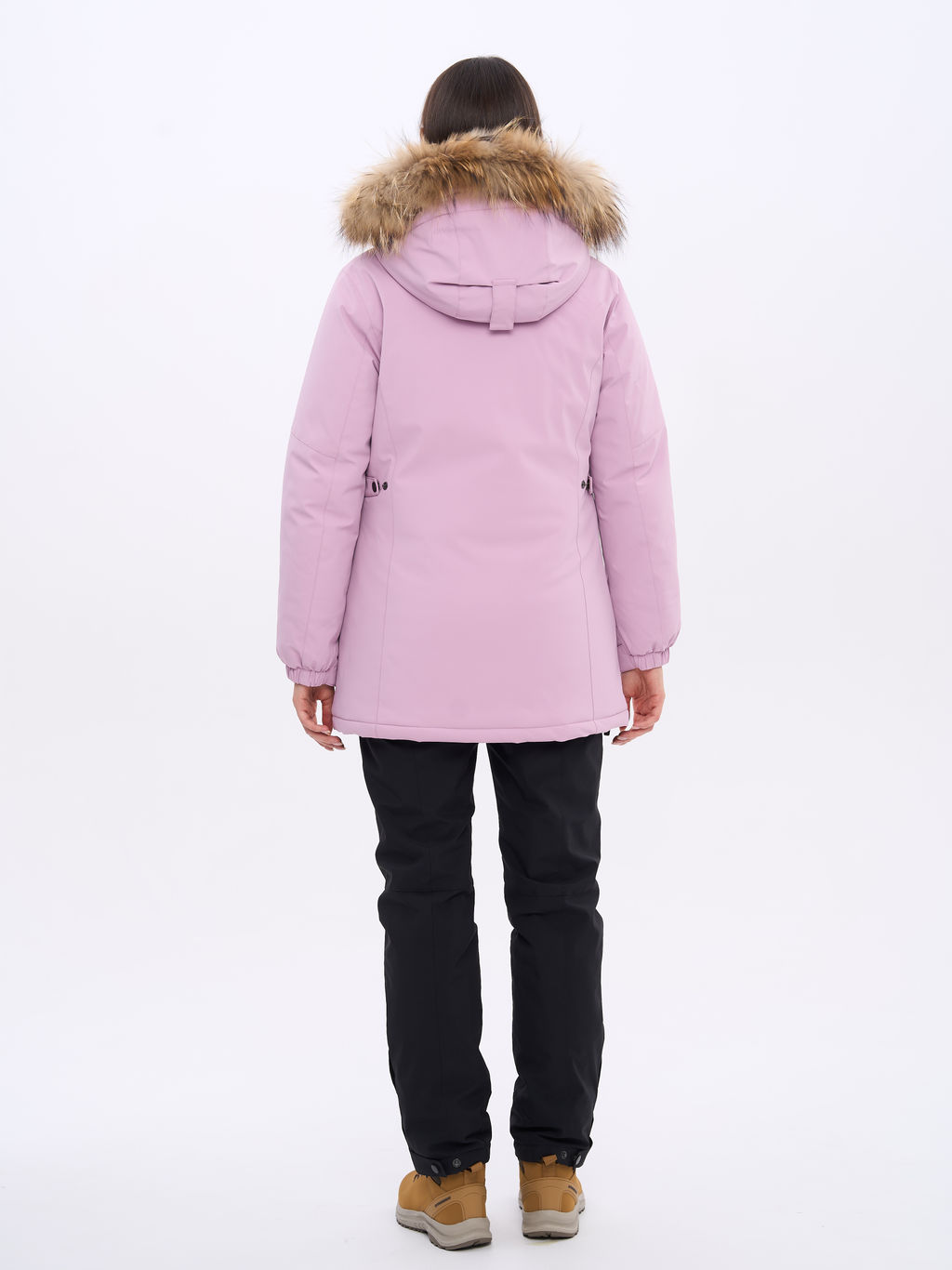 T3442-11 Куртка зимняя парка с капюшоном удлиненная - Strobbs фото 8