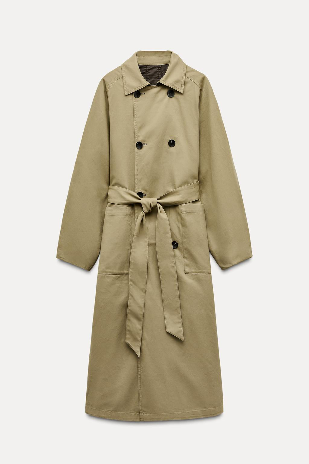REVERSIBLE TRENCH COAT ZW COLLECTION - Zara фото 12