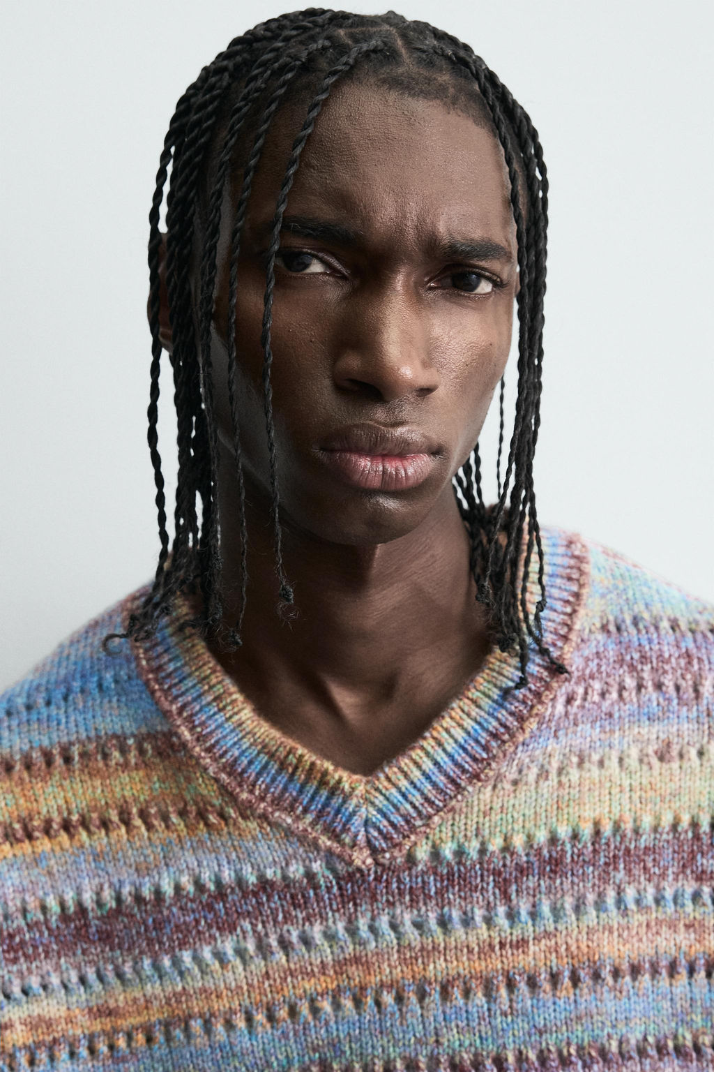 OPENWORK STRIPED SWEATER - Zara фото 5