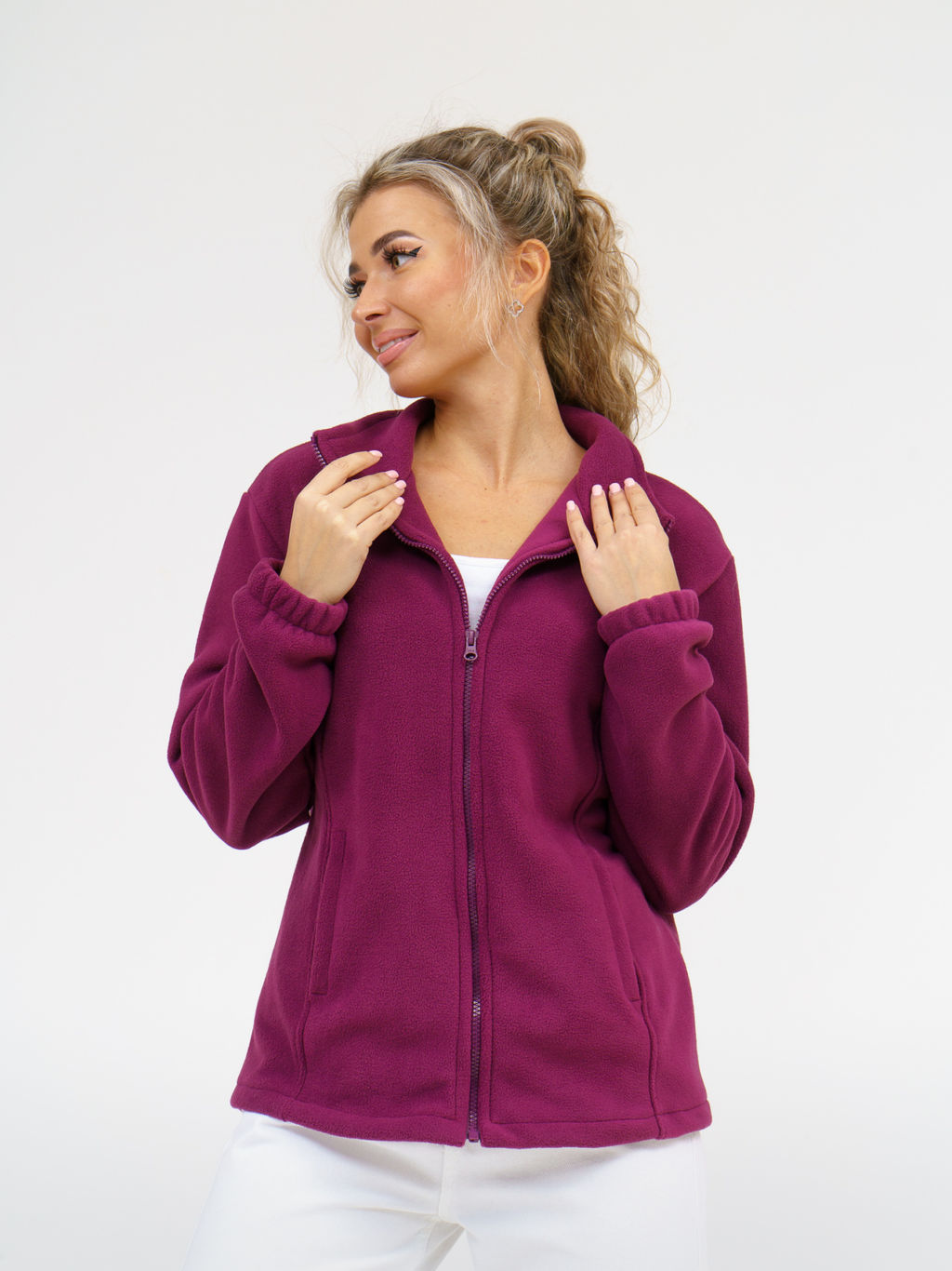 958 Толстовка "Бордо"