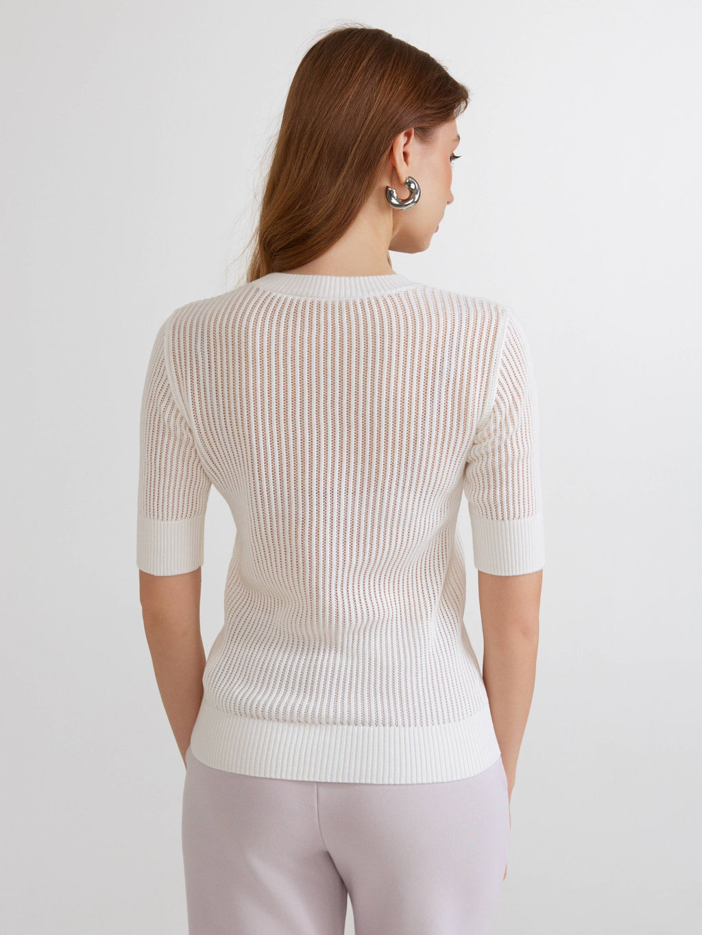 CONTE LDK2454 Джемпер женский ecru - Conte elegant фото 4