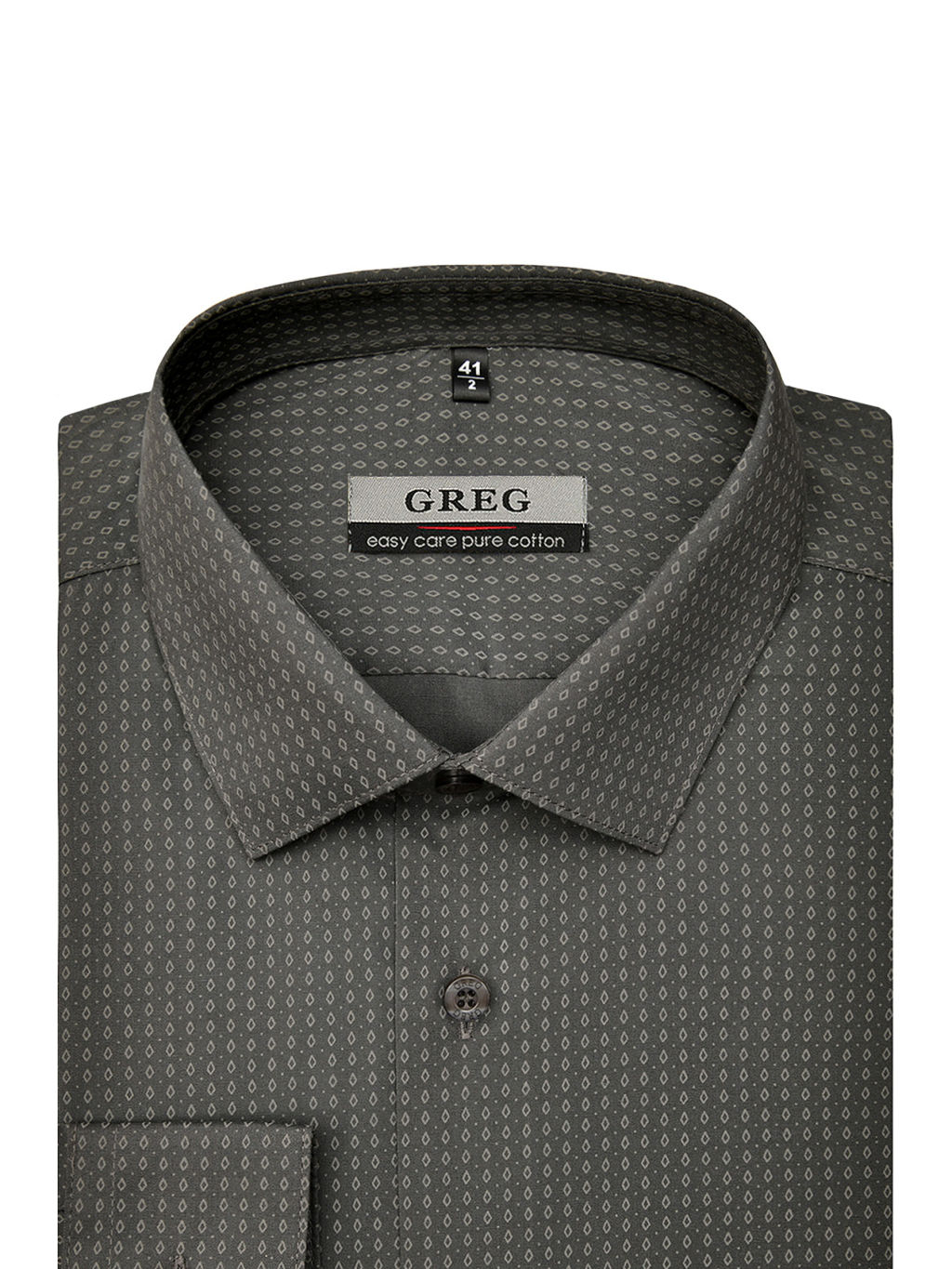 Сорочка мужская длинный рукав GREG 553/231/6196/Z  фото 3