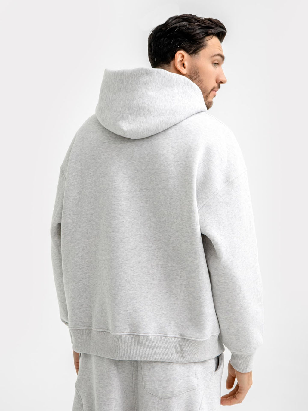 Худи мужское серое серый меланж 4306-А 121867 - Mark formelle фото 3