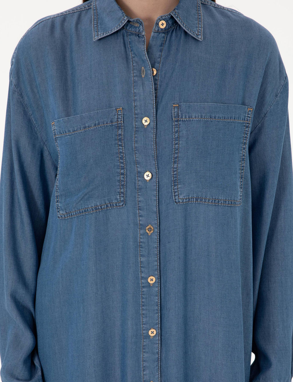 Mavi Comfort Fit Jean Elbise - Pierre cardin фото 5