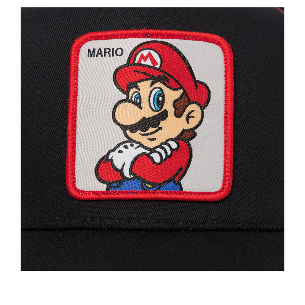 Бейсболка CAPSLAB арт. CL/SMB/1/MAR2 Super Mario Mario (черный) фото 4
