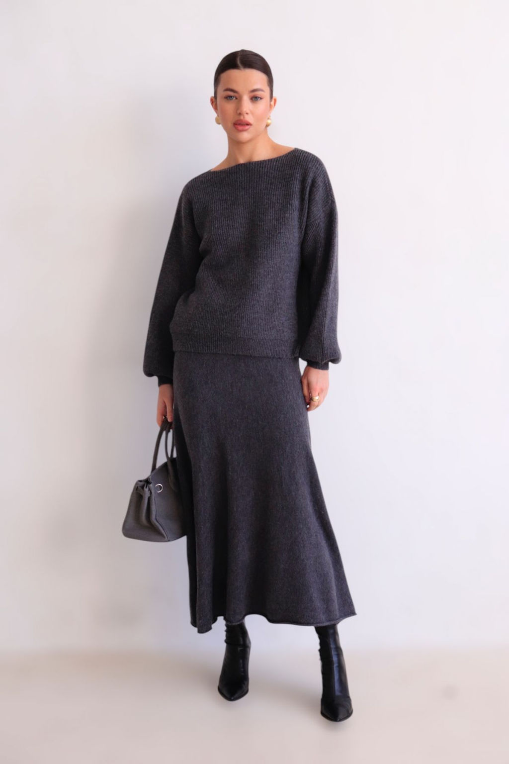 Martichelli Костюм вязаный тёмно-серый  фото 20