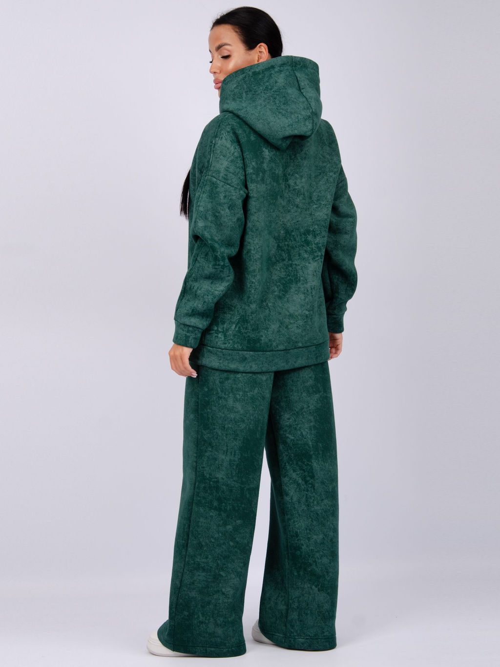 Костюм Винтаж чёрный, футер начес (М) - Малина фото 28