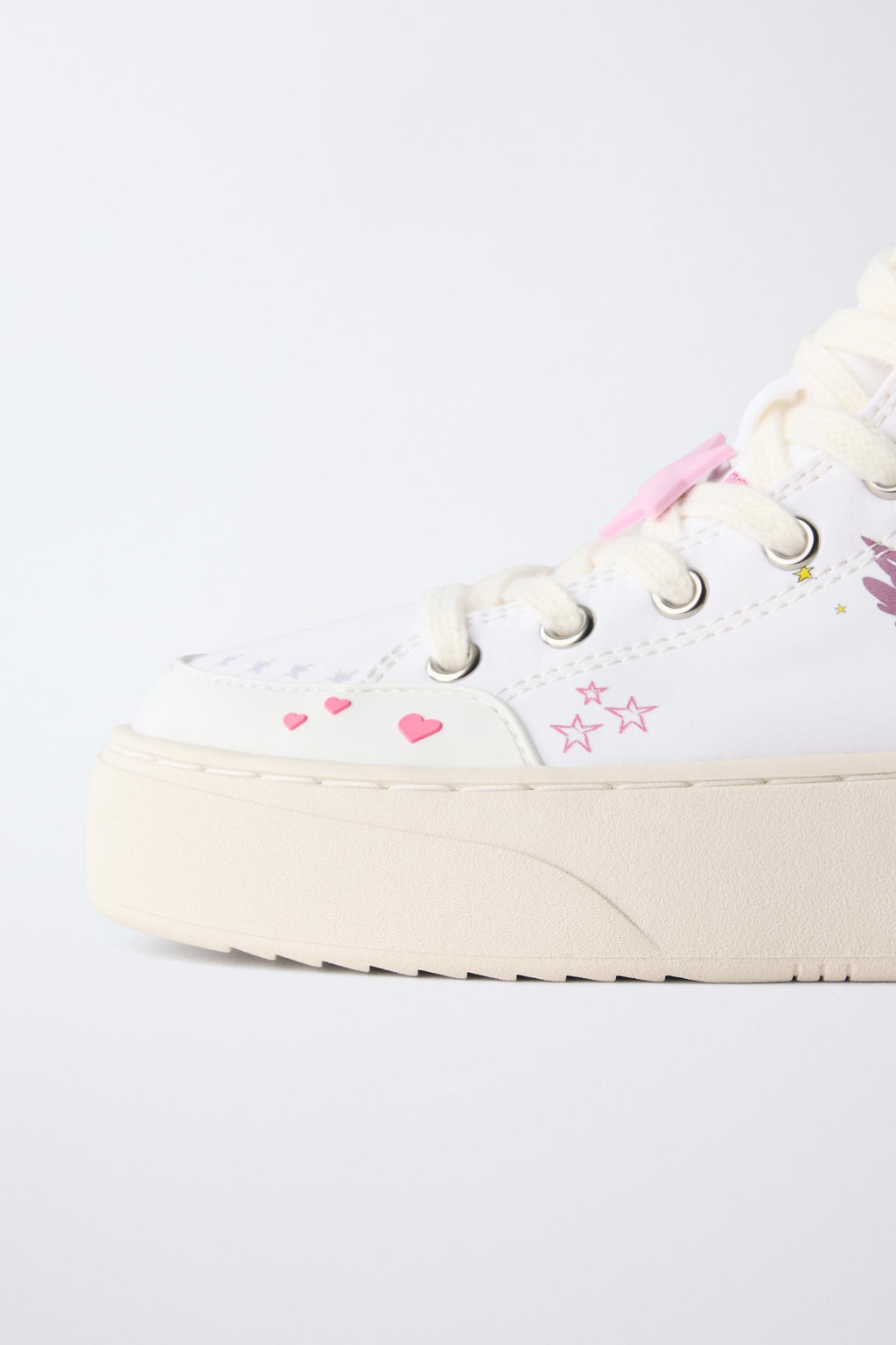PRINTED HIGH-TOP SNEAKERS - Zara фото 4