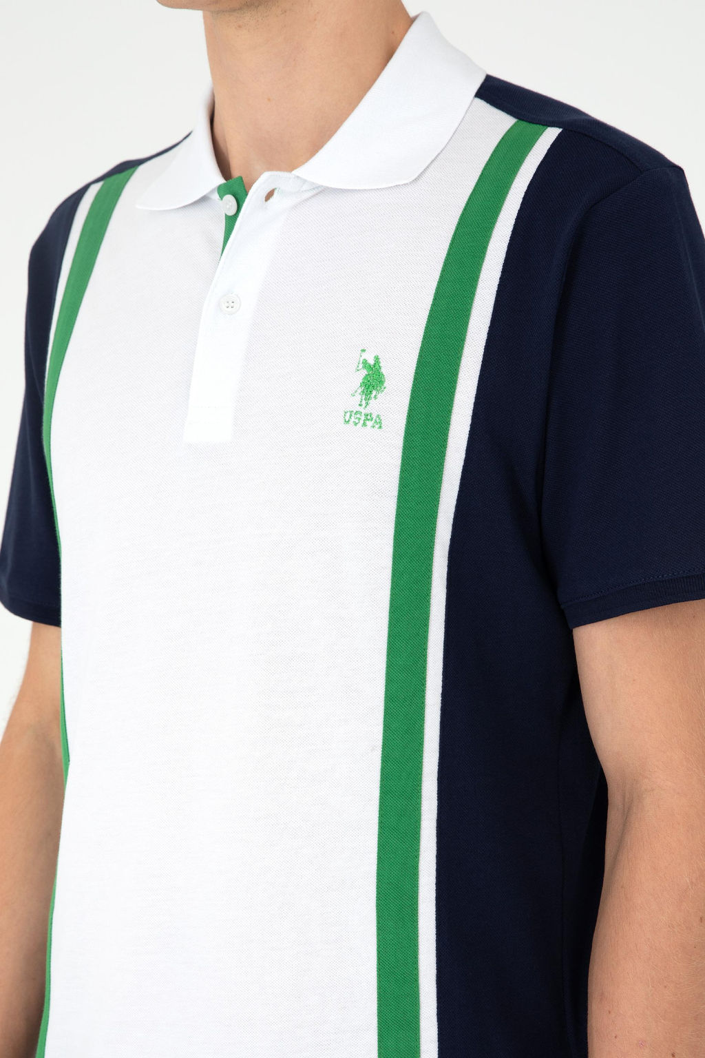 Мужская темно-синяя футболка - U.s. polo assn фото 7