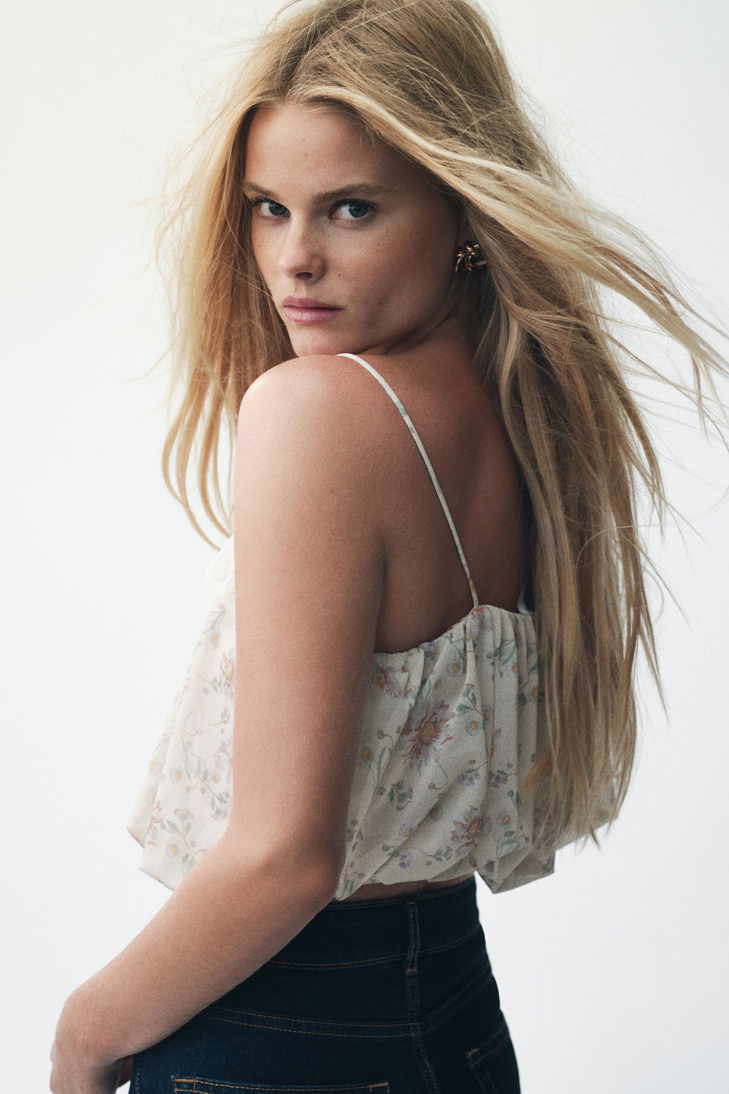 Top burbuja con tirantes espagueti - H&m фото 7