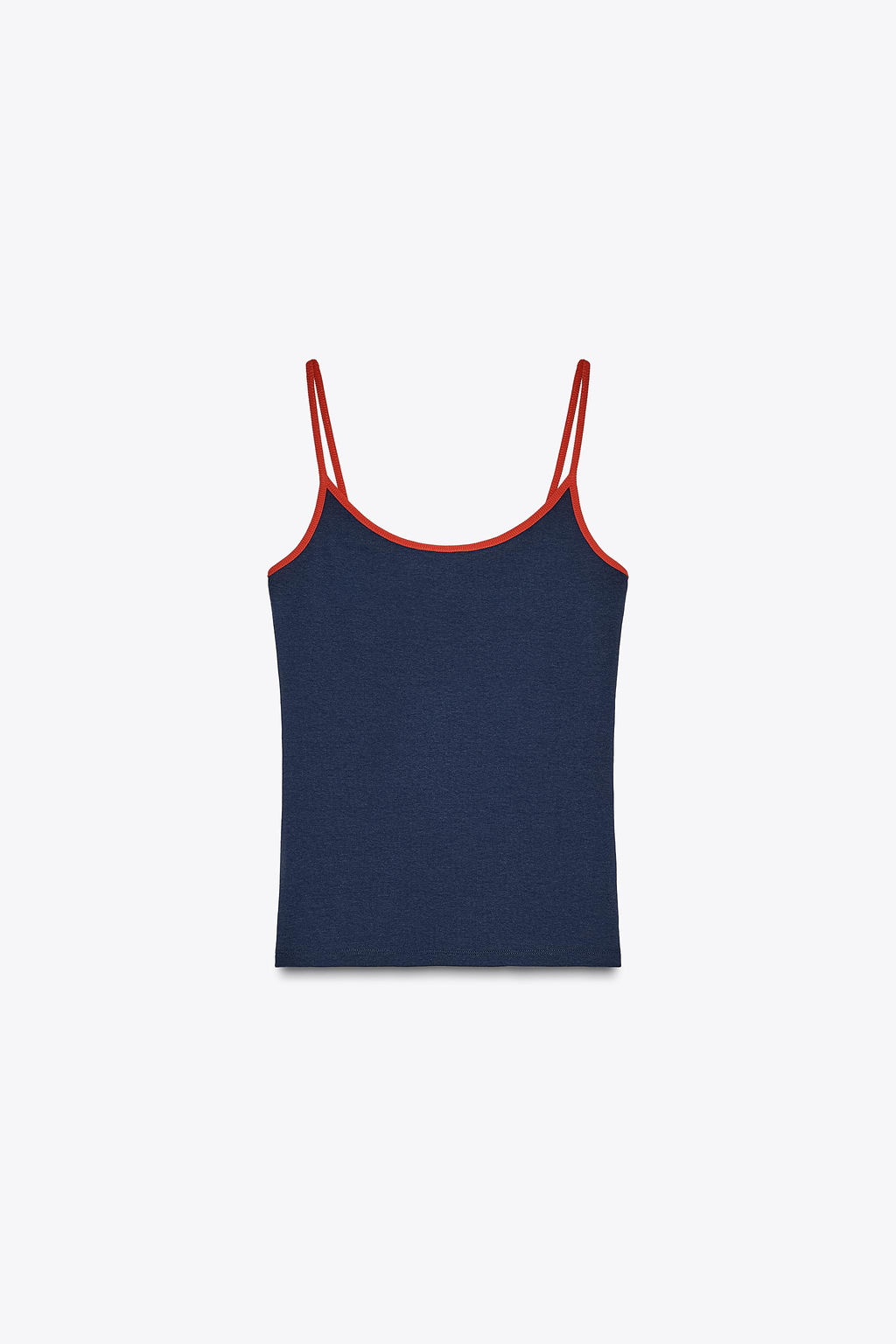CONTRAST STRAP VEST TOP - Zara фото 15