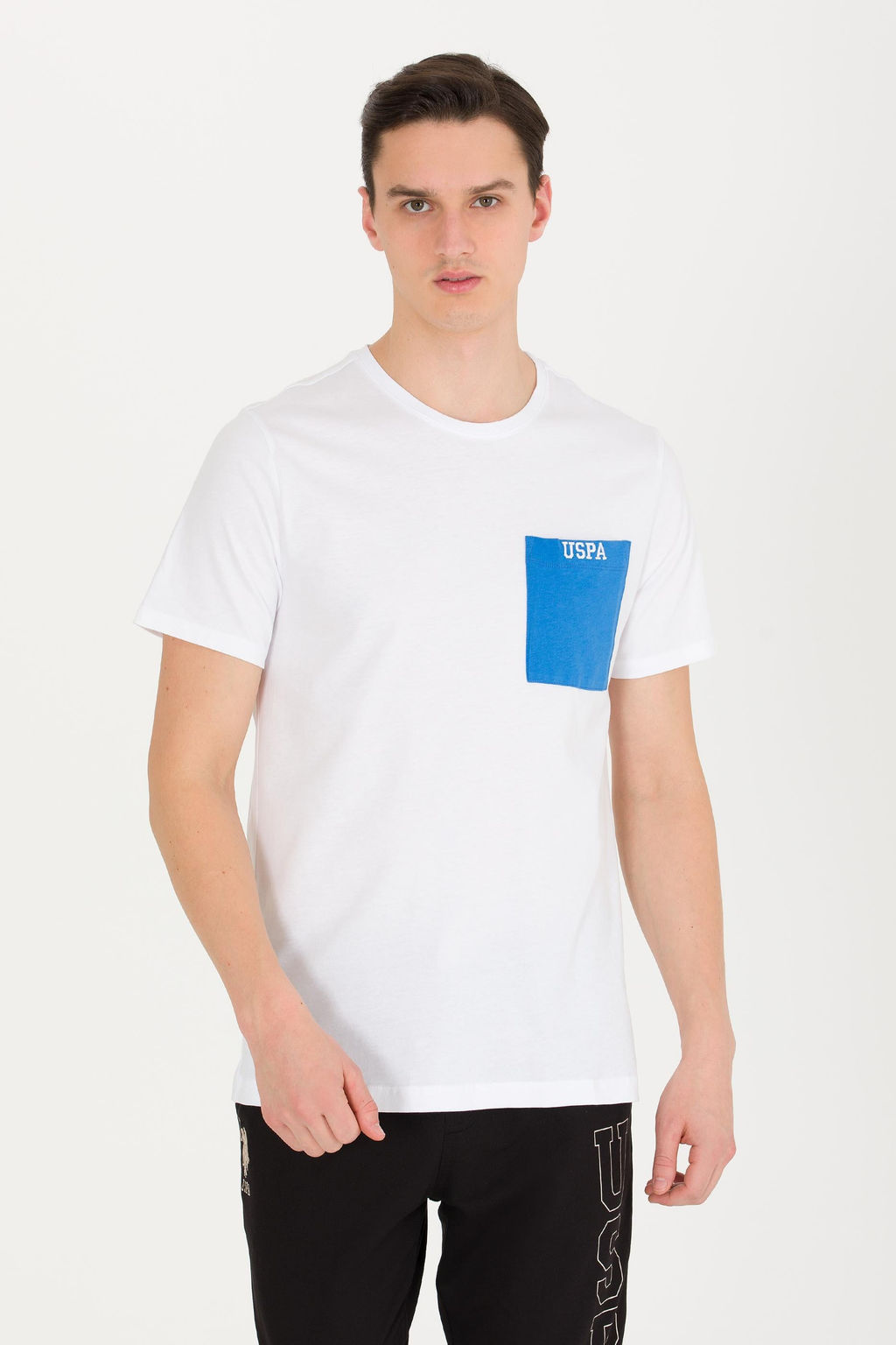 Мужская белая футболка с круглым вырезом Неожиданная скидка в корзине - U.s. polo assn фото 12