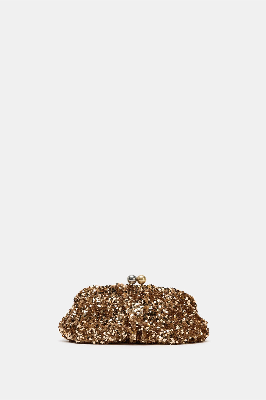SEQUIN CLUTCH BAG - Zara фото 2