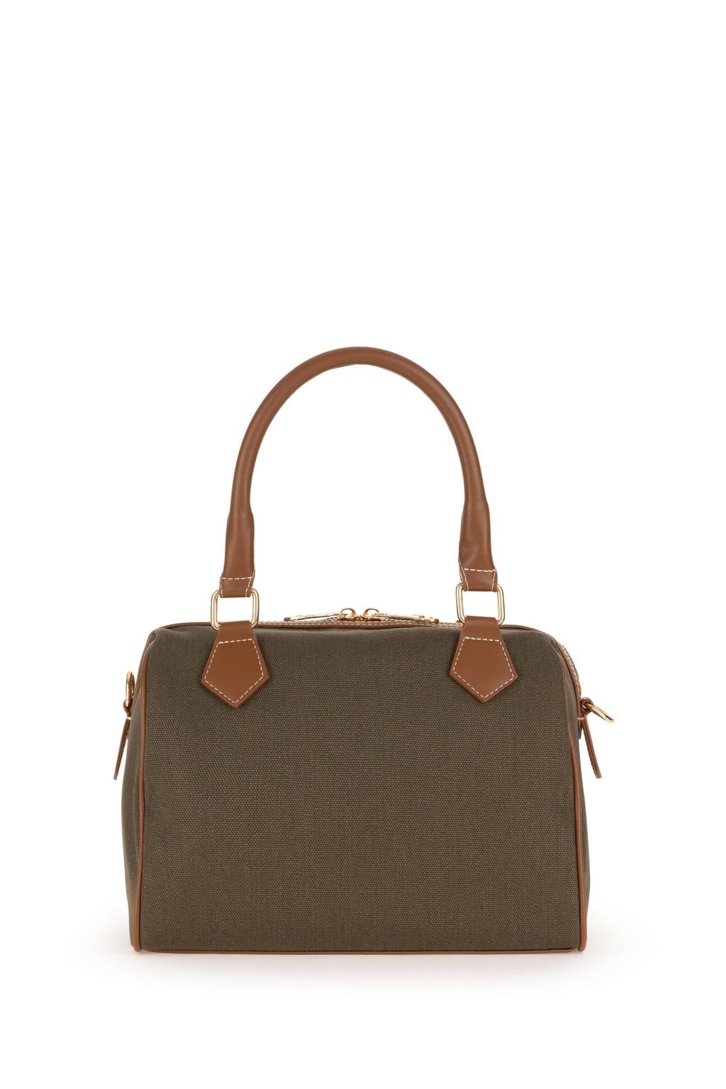 Женская сумка через плечо из парусины цвета хаки Неожиданная скидка в корзине - U.s. polo assn фото 5