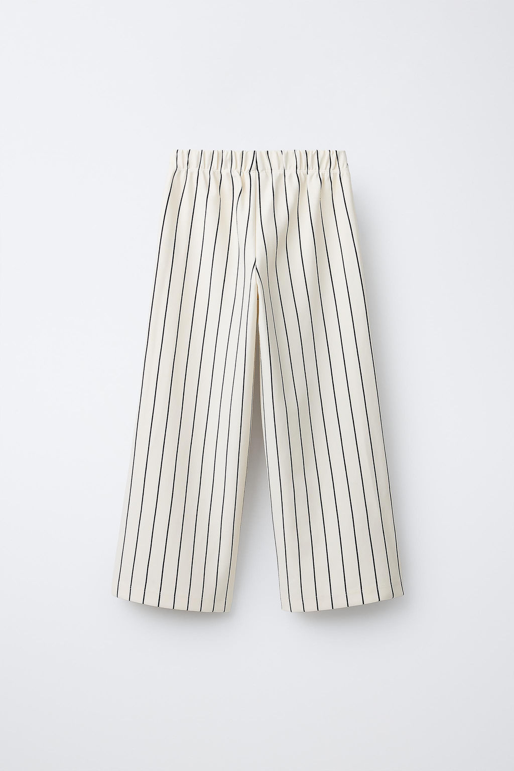 PANTAL?N RAYAS WIDE LEG / Crudo - Zara фото 2