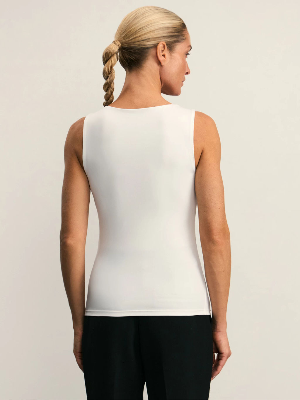 Базовый топ с широкими бретелями / Zarina  фото 6