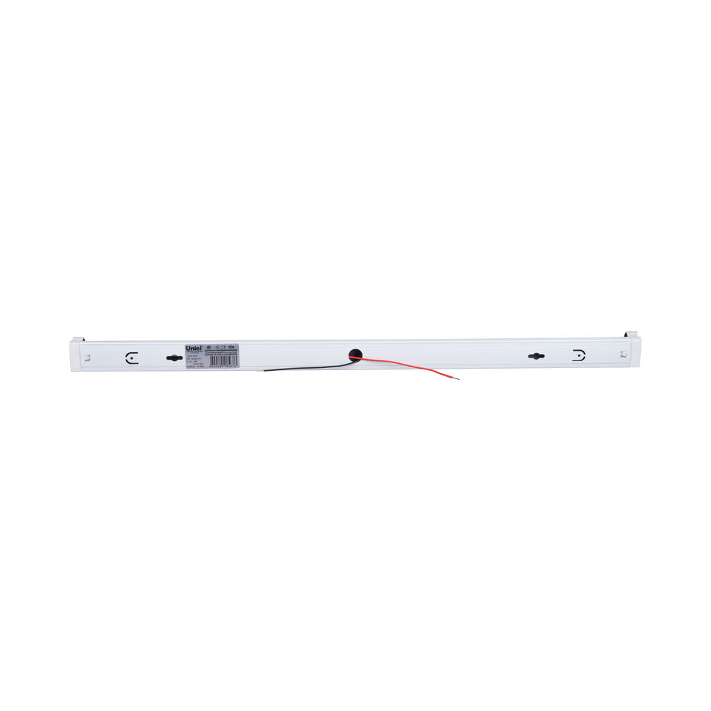 ULT-B01A T8x1/L60 WHITE Светильник линейный накладной. Цоколь G13 под светодиодную лампу T8 (не в/к). Корпус белый. TM Uniel