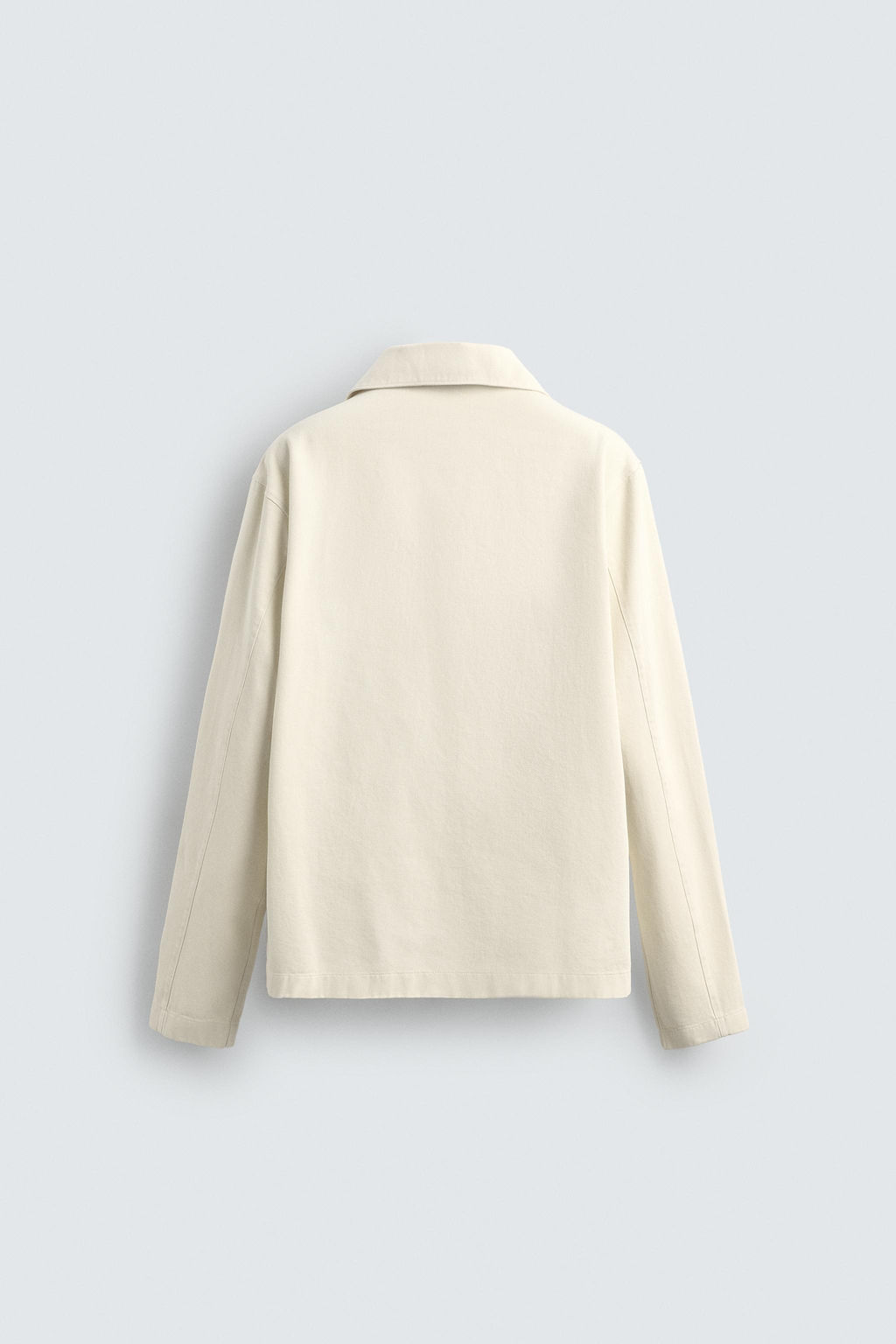 WASHED TEXTURED OVERSHIRT - Zara фото 7