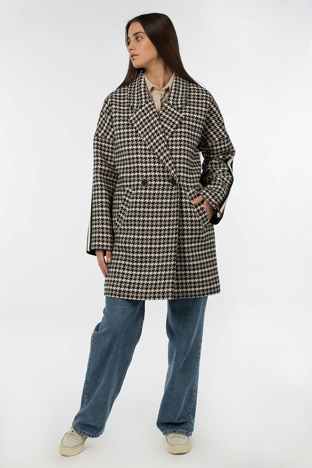 01-10746 Пальто женское демисезонное - El podio фото 3