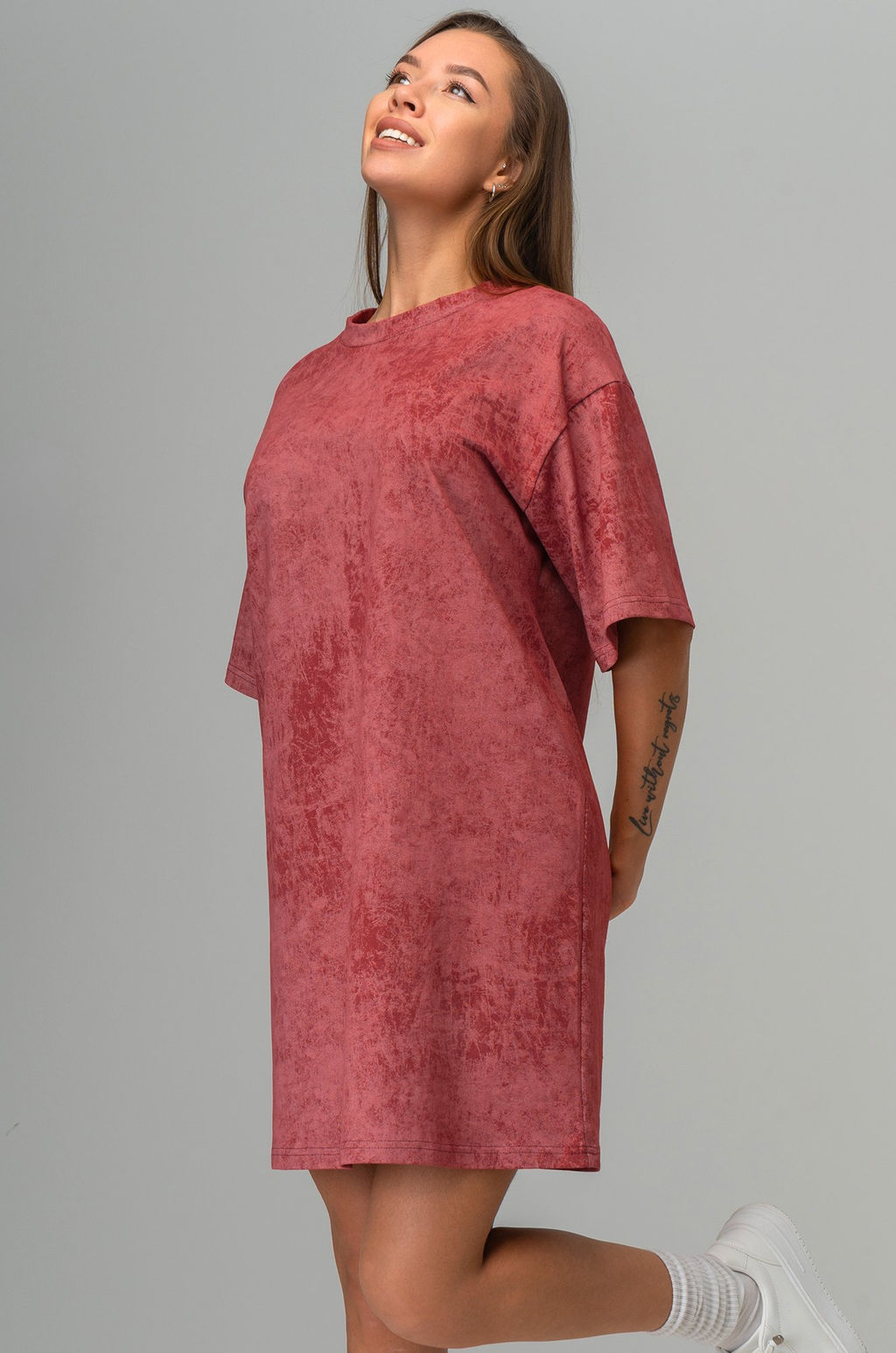 Женское платье-футболка оверсайз Happyfox - Happy fox фото 9