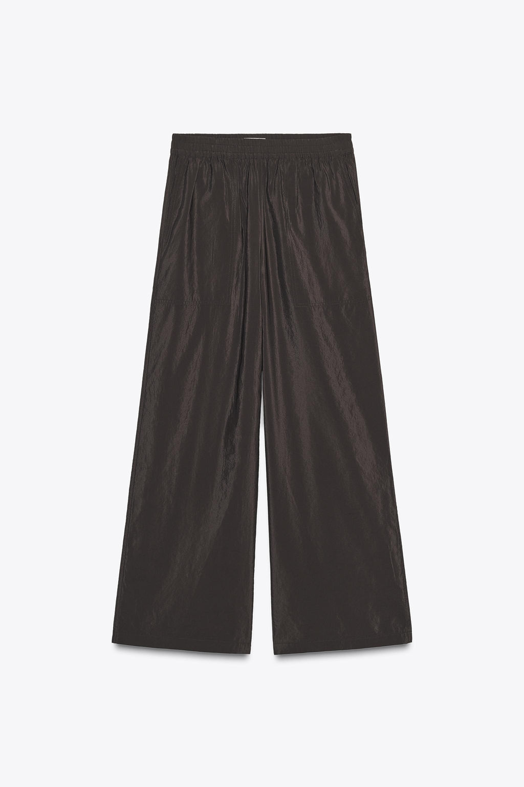 WIDE TROUSERS WITH ELASTIC WAISTBAND - Zara фото 7