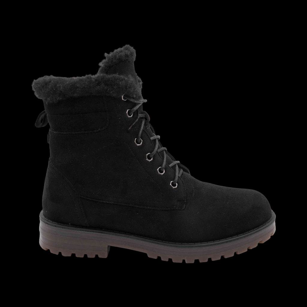 Ботинки на меху ВК853-11 черные