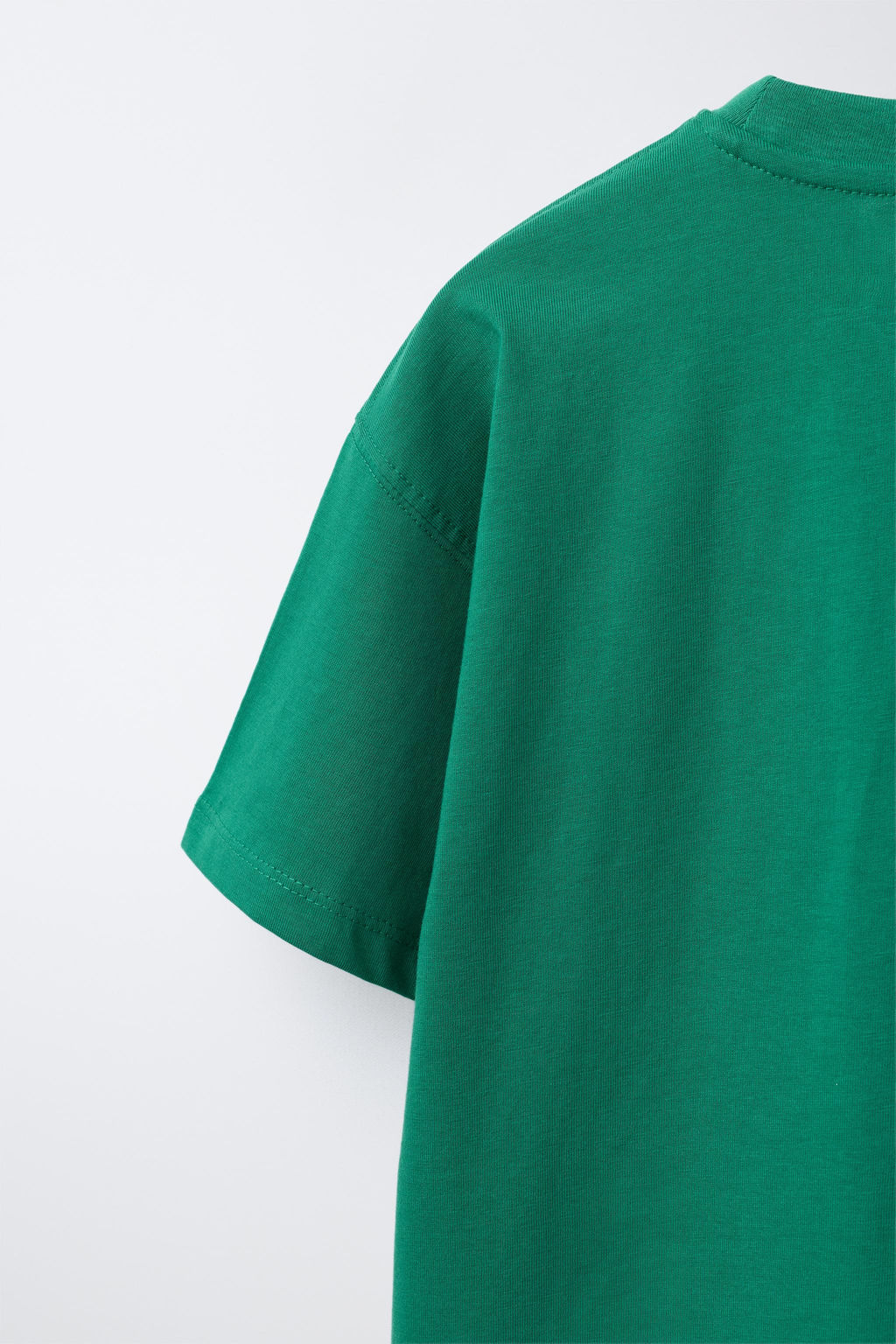 CAMISETA ESTAMPADO TEXTO / Verde - Zara фото 4
