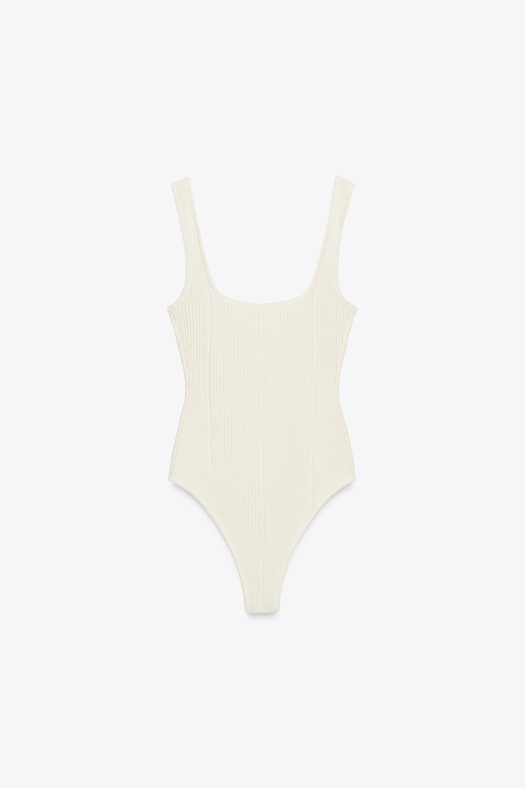 TEXTURED STRAPPY BODYSUIT - Zara фото 5