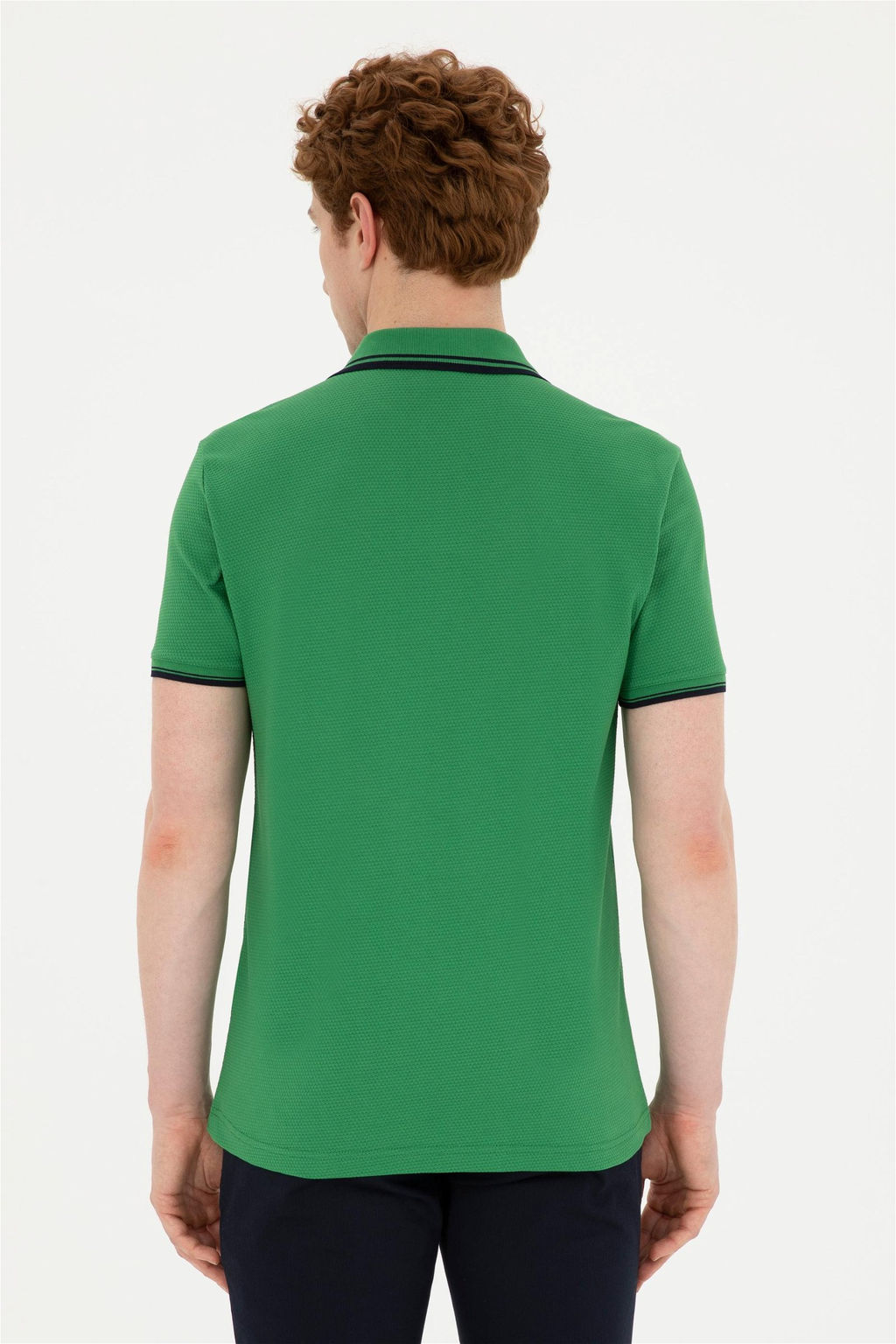 Мужская зеленая футболка - U.s. polo assn фото 5