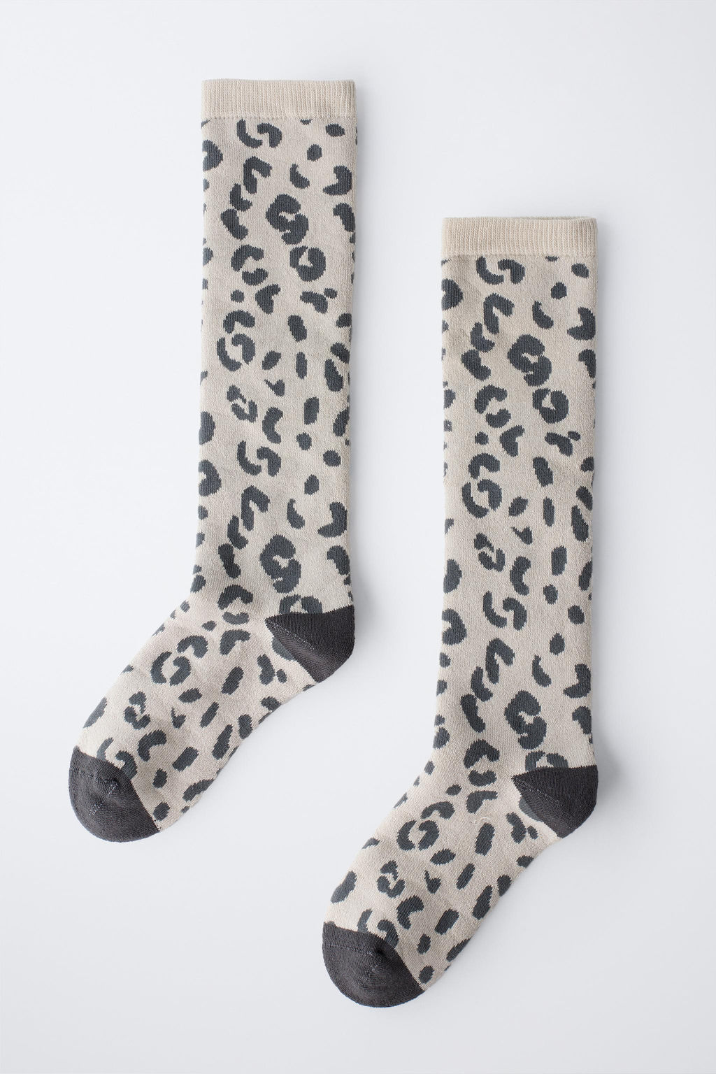 LONG THERMAL ANIMAL PRINT SOCKS - Zara фото 4