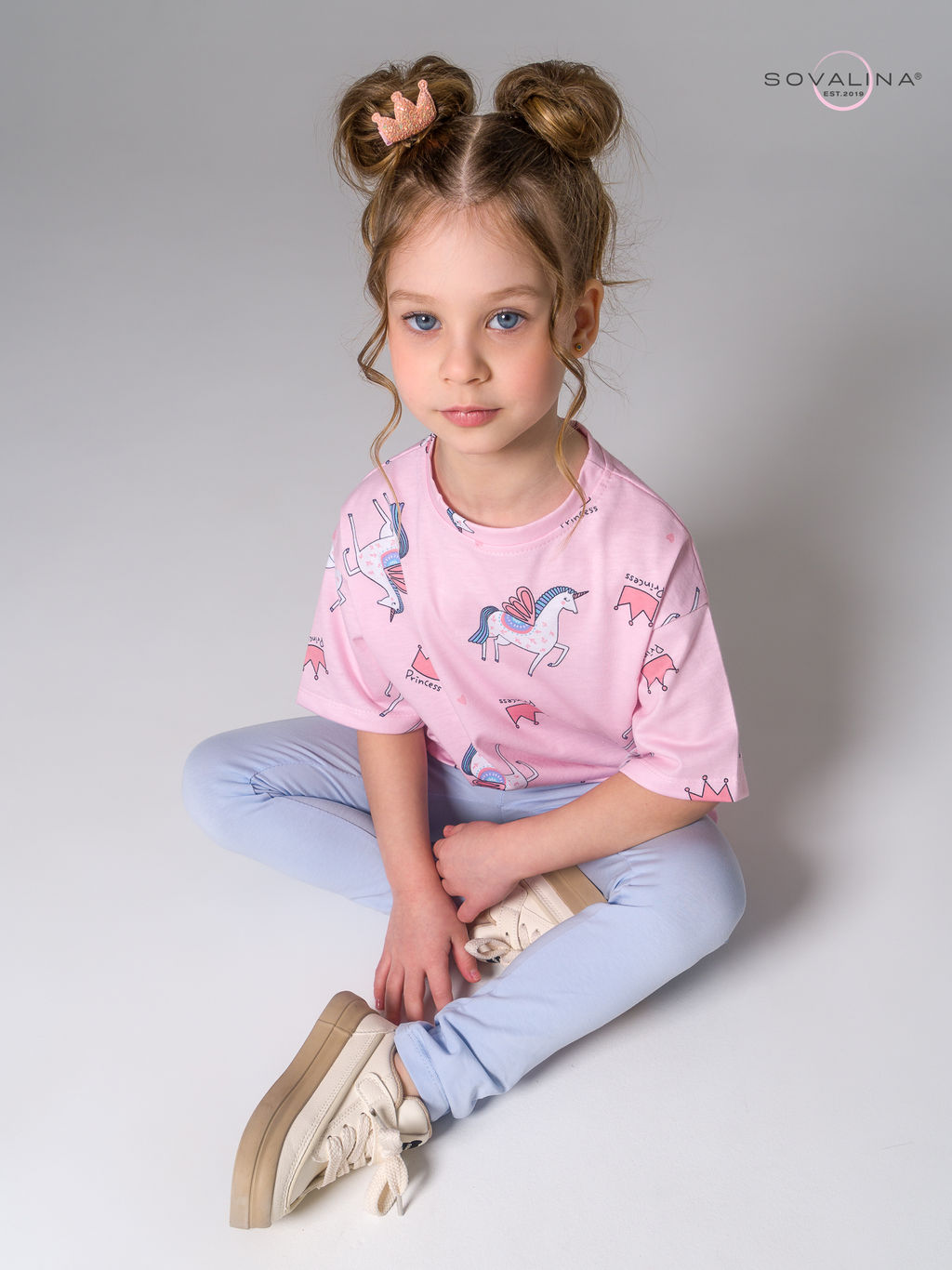 Костюм Мун корона принцессы-голубой - Sovalina фото 7