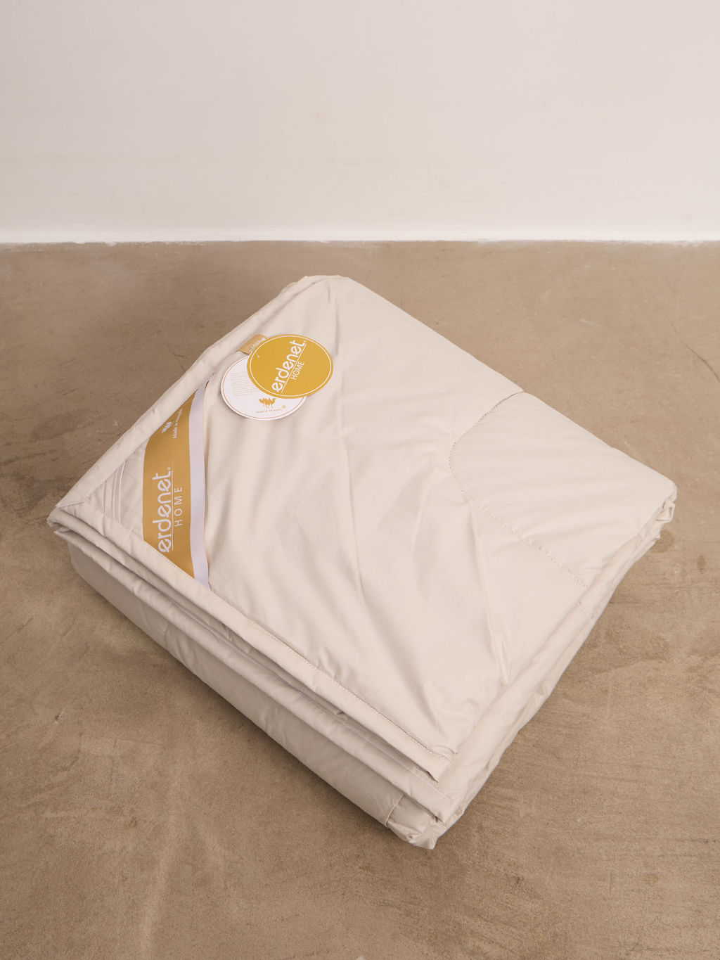 Стеганое одеяло из пуха верблюда CO50 серое 200*220