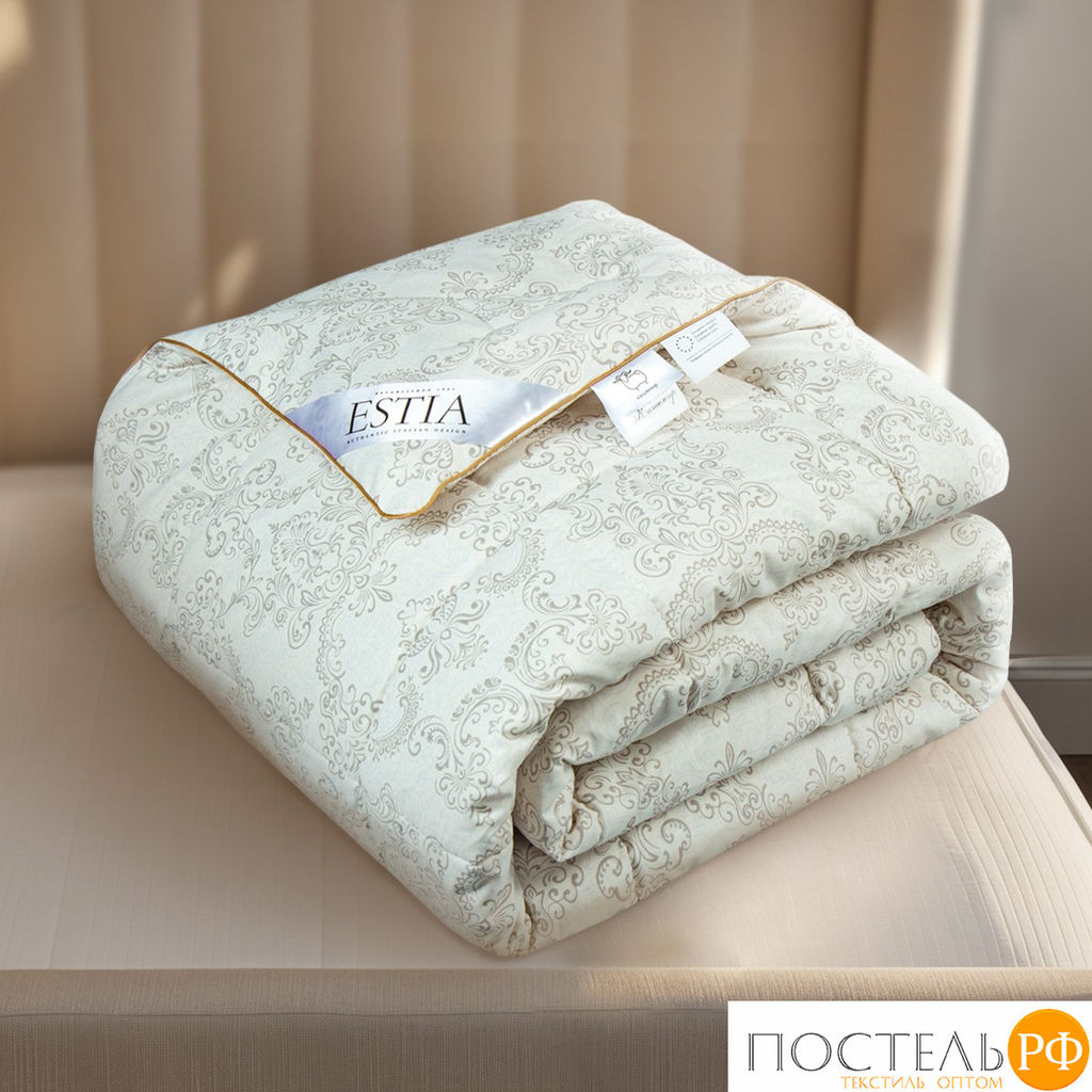 ESTIA Непальский Кашемир Одеяло 140х200, 1пр, хлопок 100%/шерсть кашемир/полиэфирное волокно  фото 2