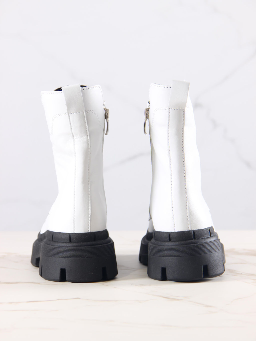 Ботинки 346.astra30bl.white/Байка