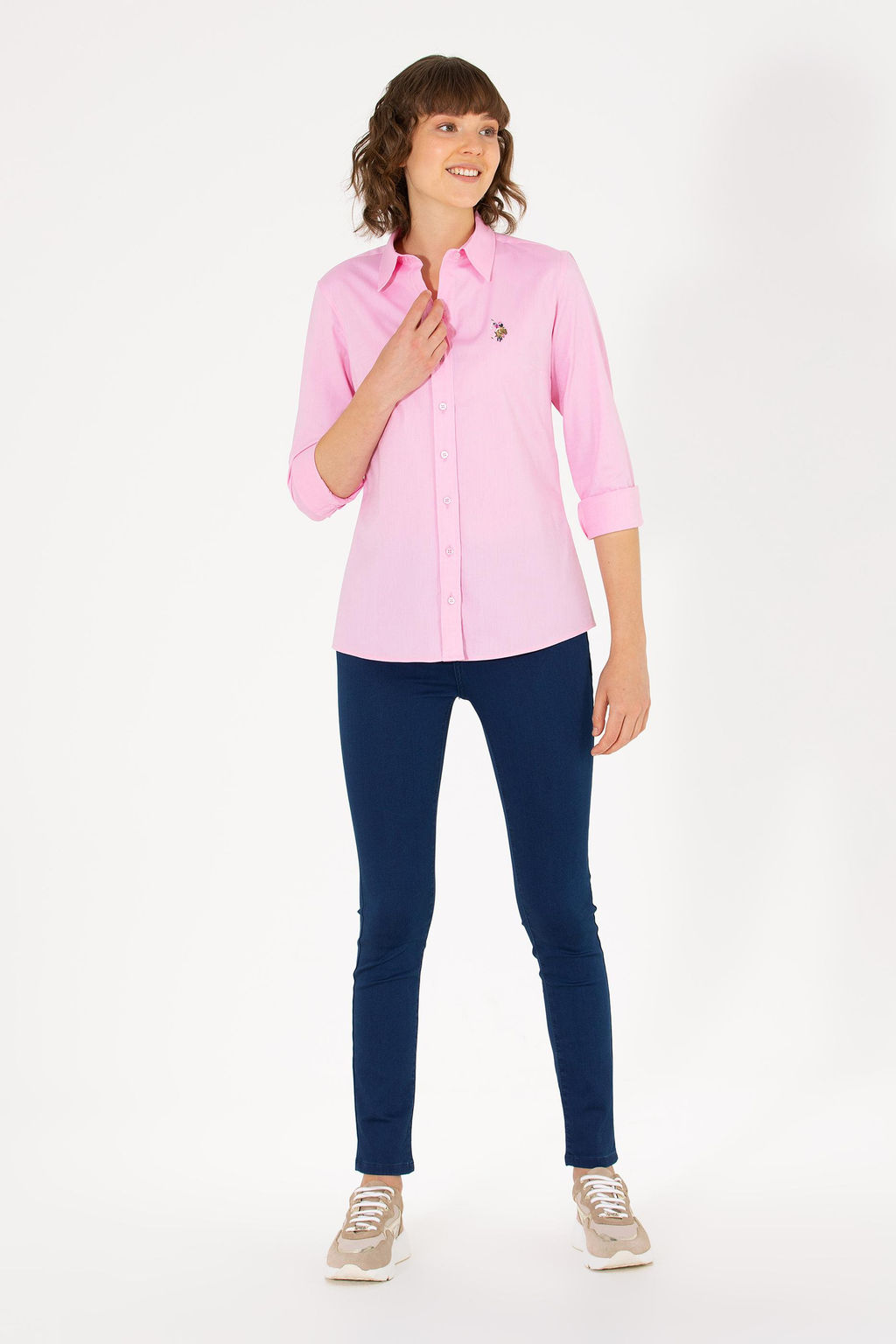 Женская рубашка Magnolia Uzunkol Basic - U.s. polo assn фото 4