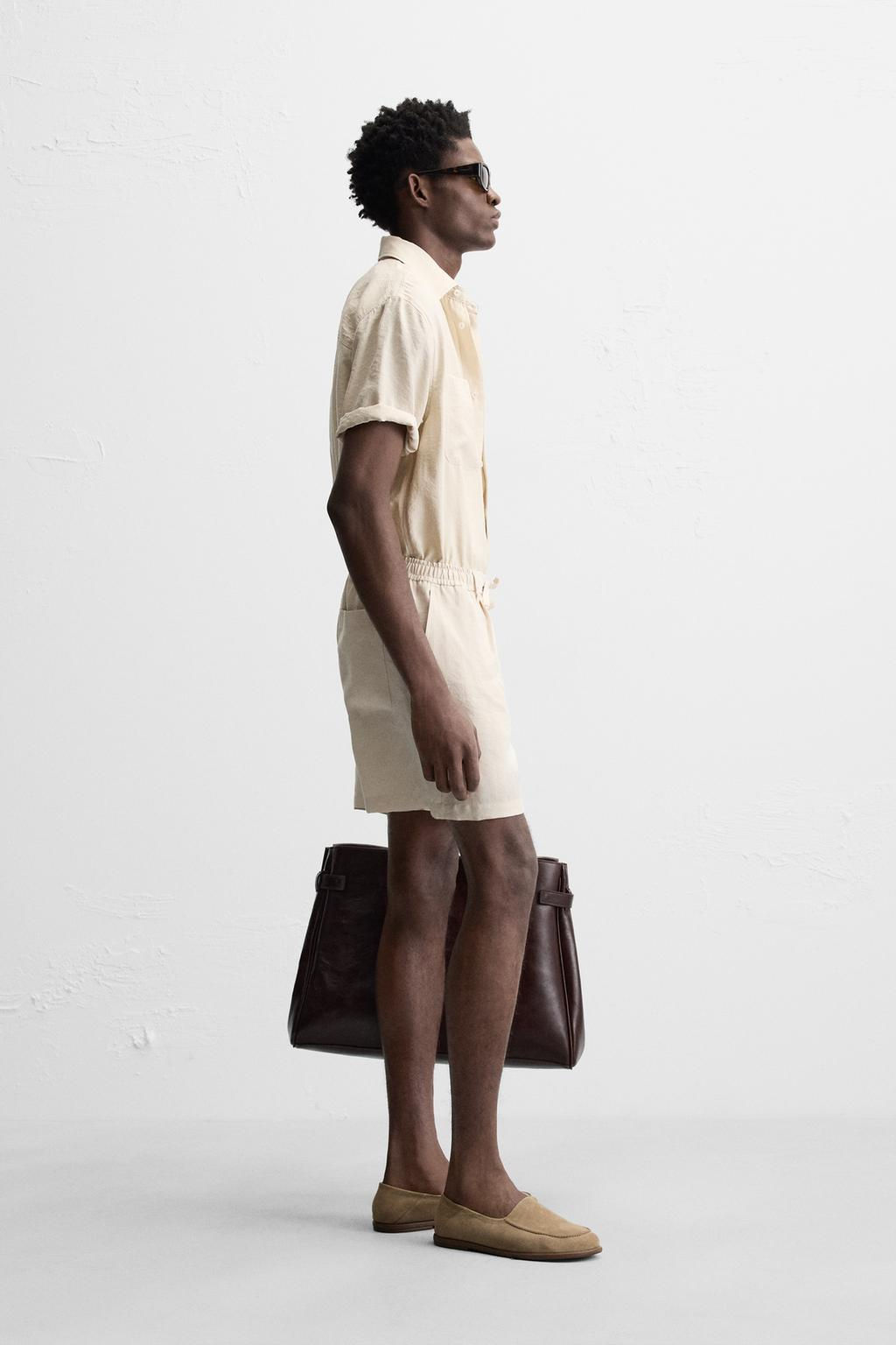 REGULAR FIT BERMUDA SHORTS - Zara фото 5