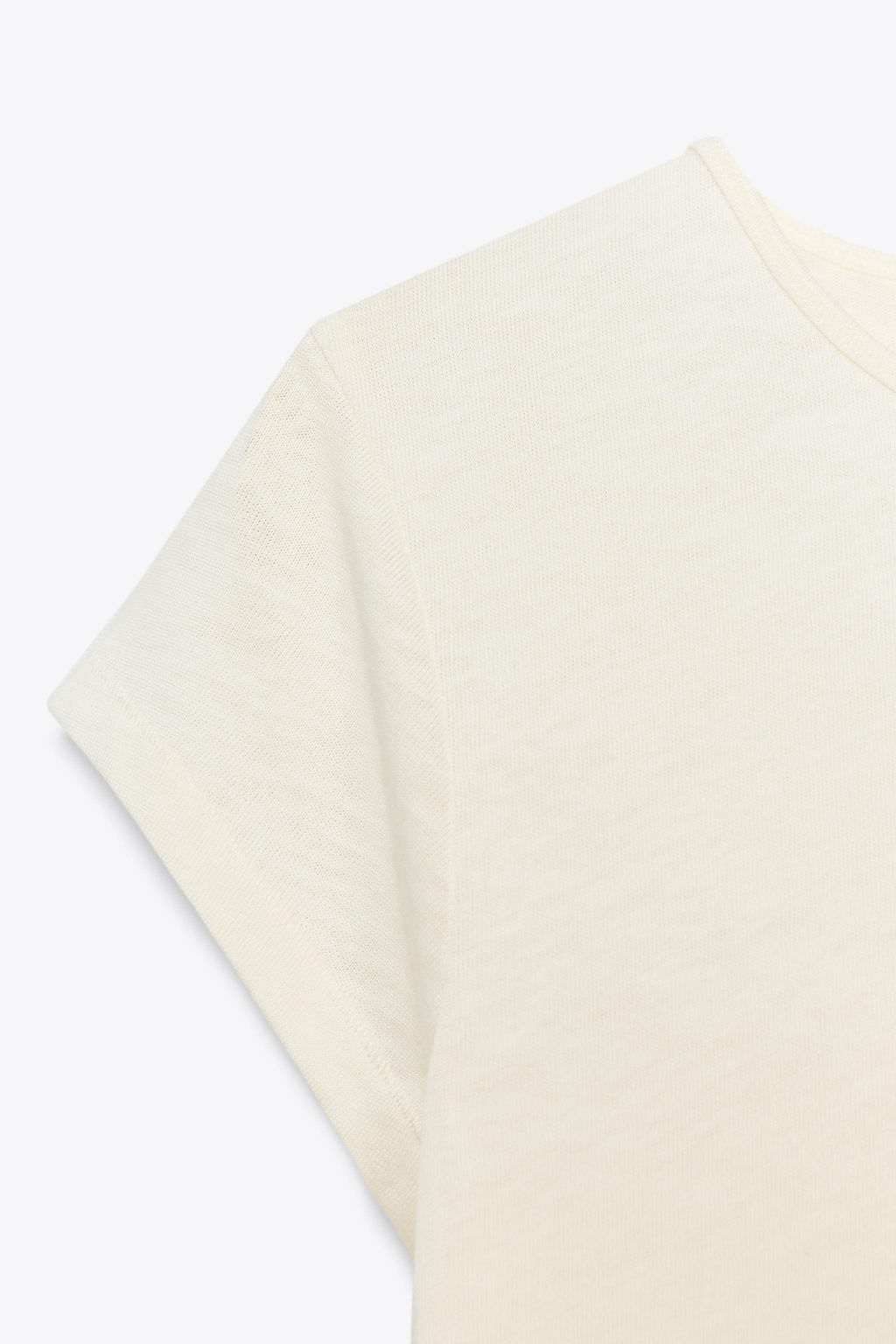 RUSTIC SHORT SLEEVE T-SHIRT - Zara фото 3