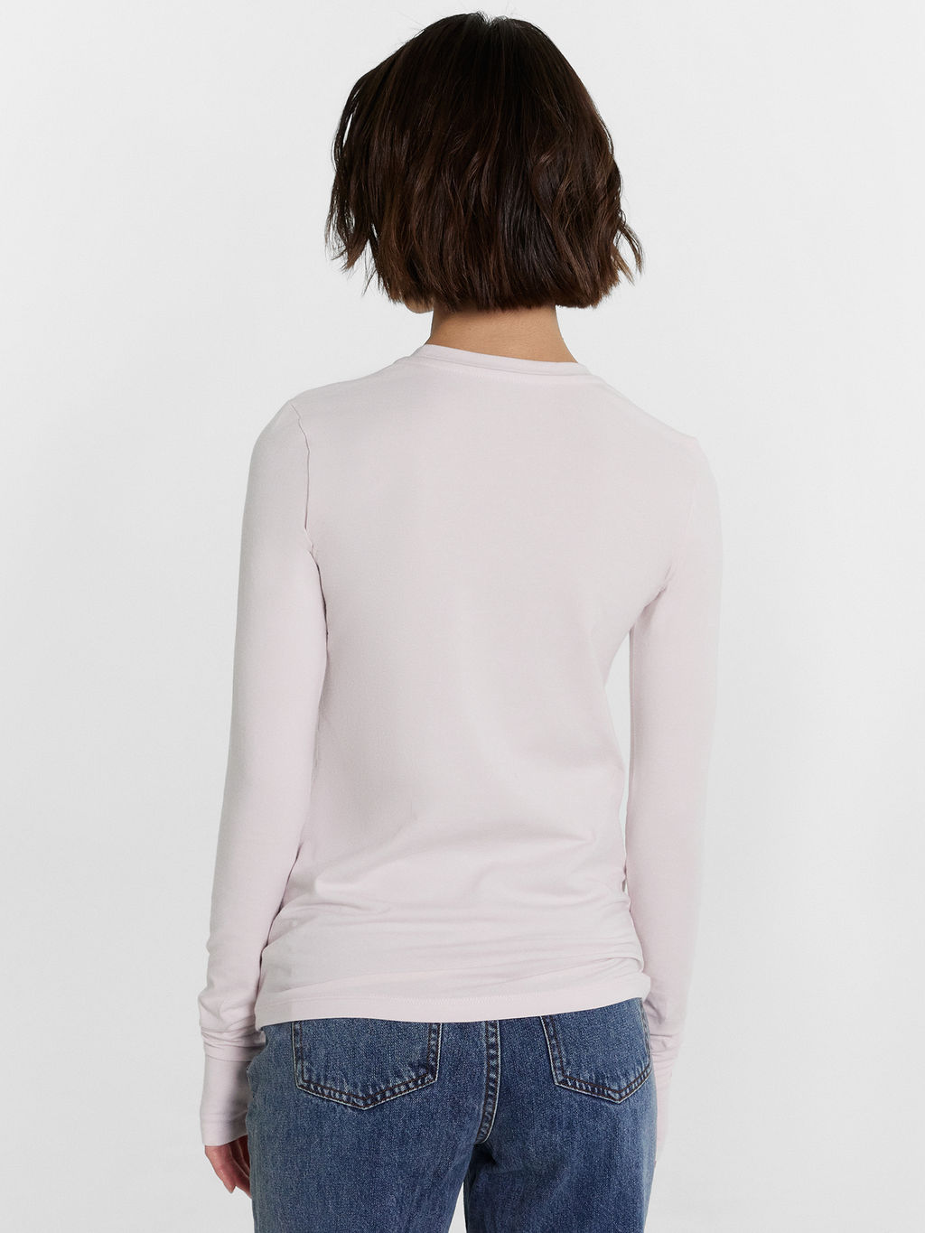 Джемпер женский светло-розовый розовый лед 122889