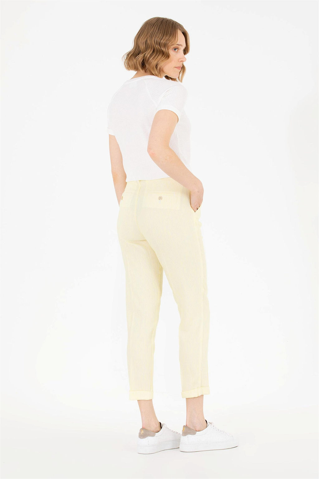 U. S. Polo Assn Женские неоновые желтые брюки - U.s. polo assn фото 11