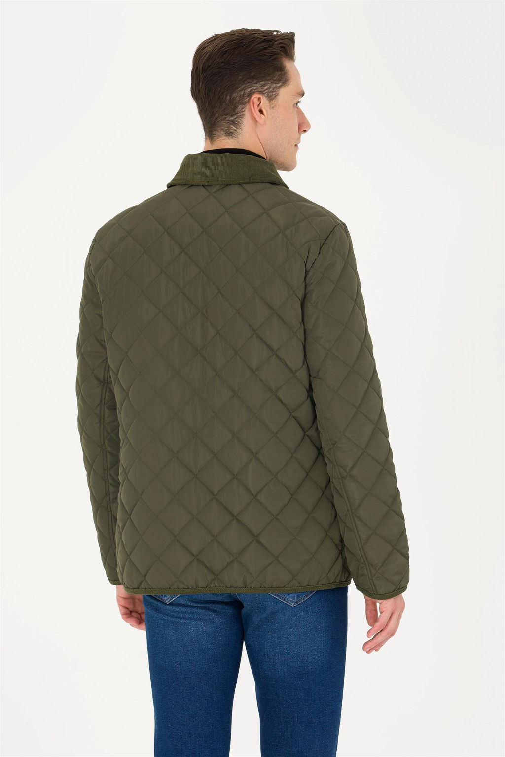 U. S. Polo Assn Мужское пальто цвета хаки - U.s. polo assn фото 5