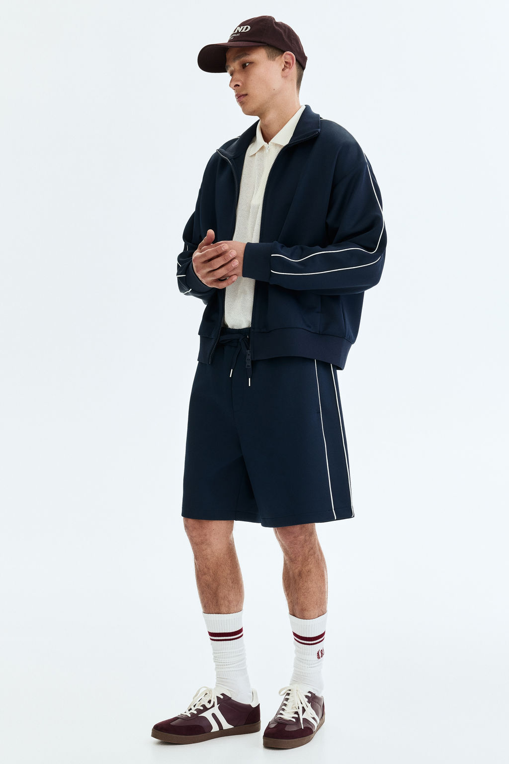 Chaqueta de ch?ndal efecto neopreno Relaxed Fit - H&m фото 5