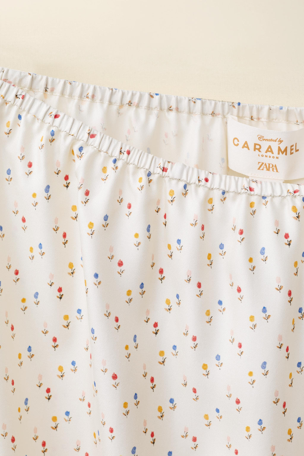 FALDA SEDA 100% CREATED BY CARAMEL LONDON X ZARA / Estampado фото 4