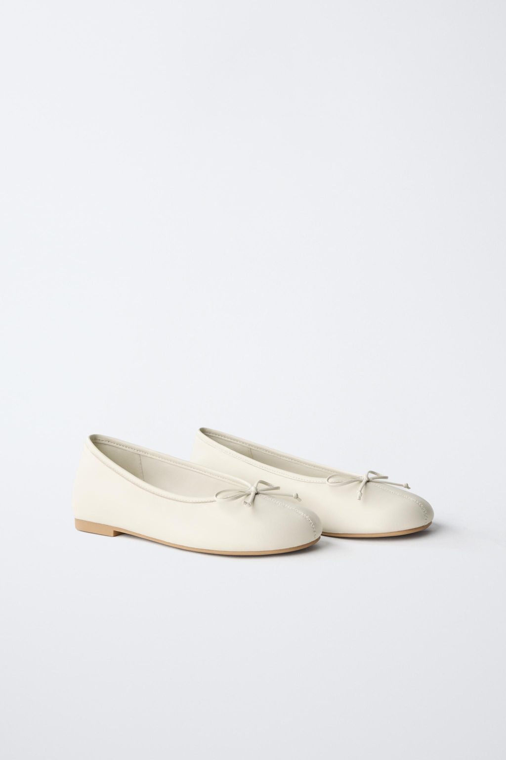 BAILARINA PIEL / Blanco - Zara фото 2