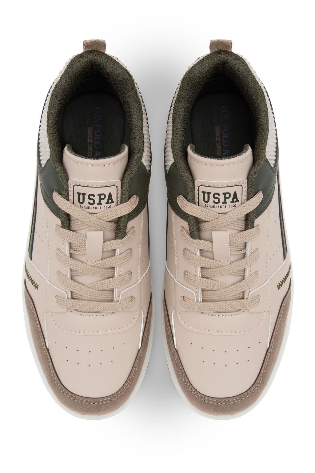 Erkek Bej Spor Ayakkab_ Sepette S_rpriz _ndirim - U.s. polo assn фото 6