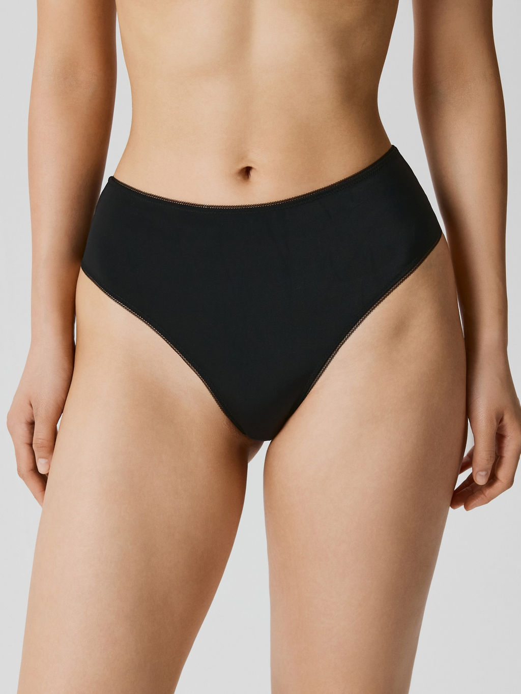 Infinity / Трусы жен. с высокой талией Salami черный - Infinity Lingerie фото 3
