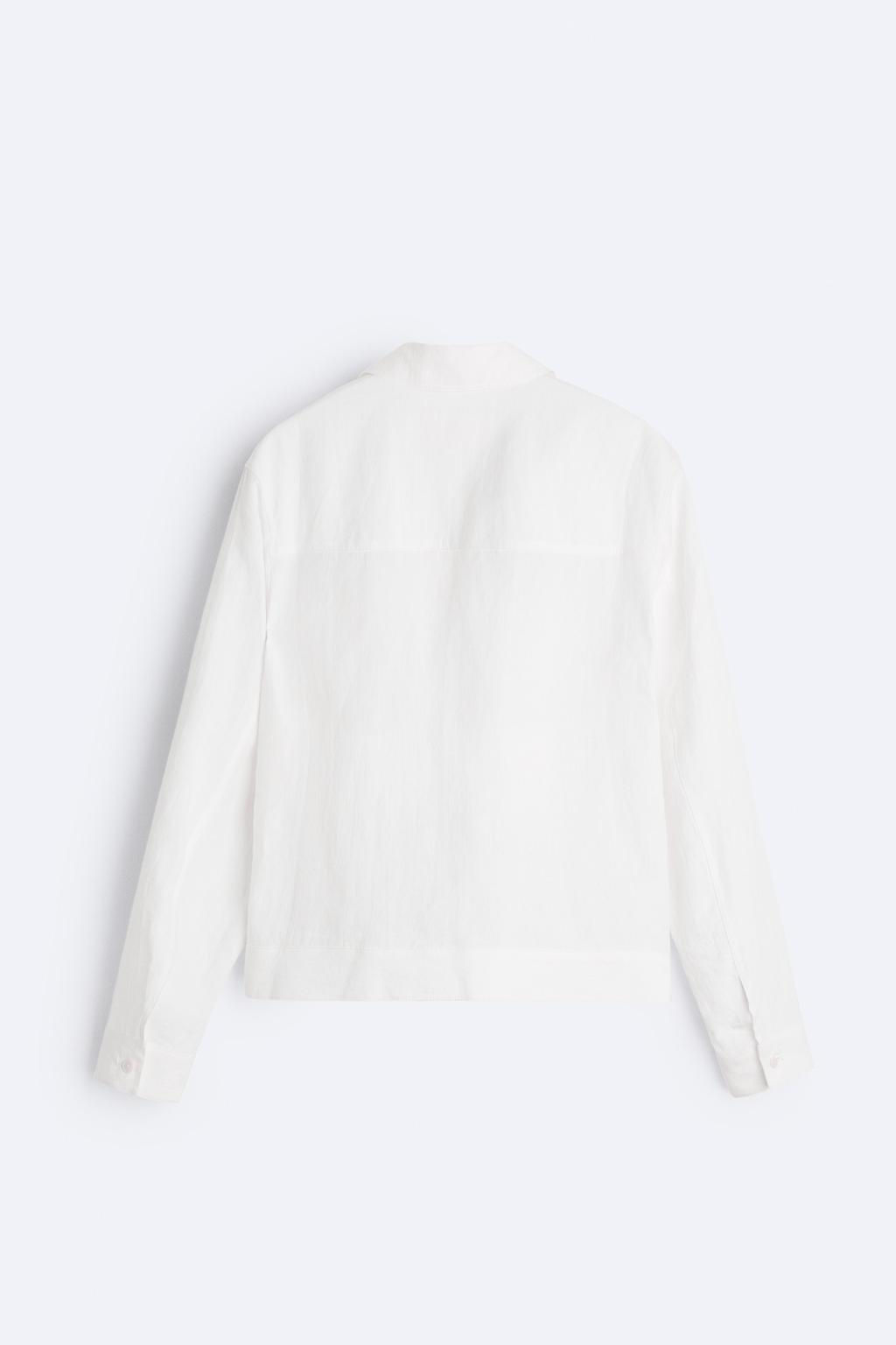 100% HEMP JACKET - Zara фото 8