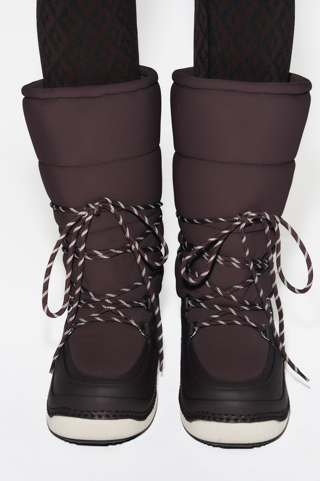 SKI COLLECTION LACE-UP ANKLE BOOTS